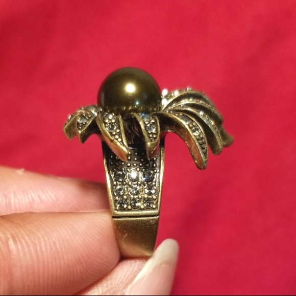 **HEIDI DAUS**  CHOCOLATE  "SUBLIME STAR" COLLECTORS RING **DICOUNTED SHIPPING** - Picture 10 of 12